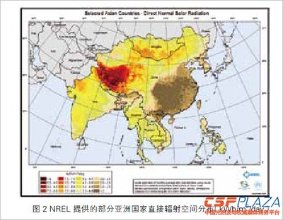 我國(guó)太陽(yáng)能輻照資源分布概況